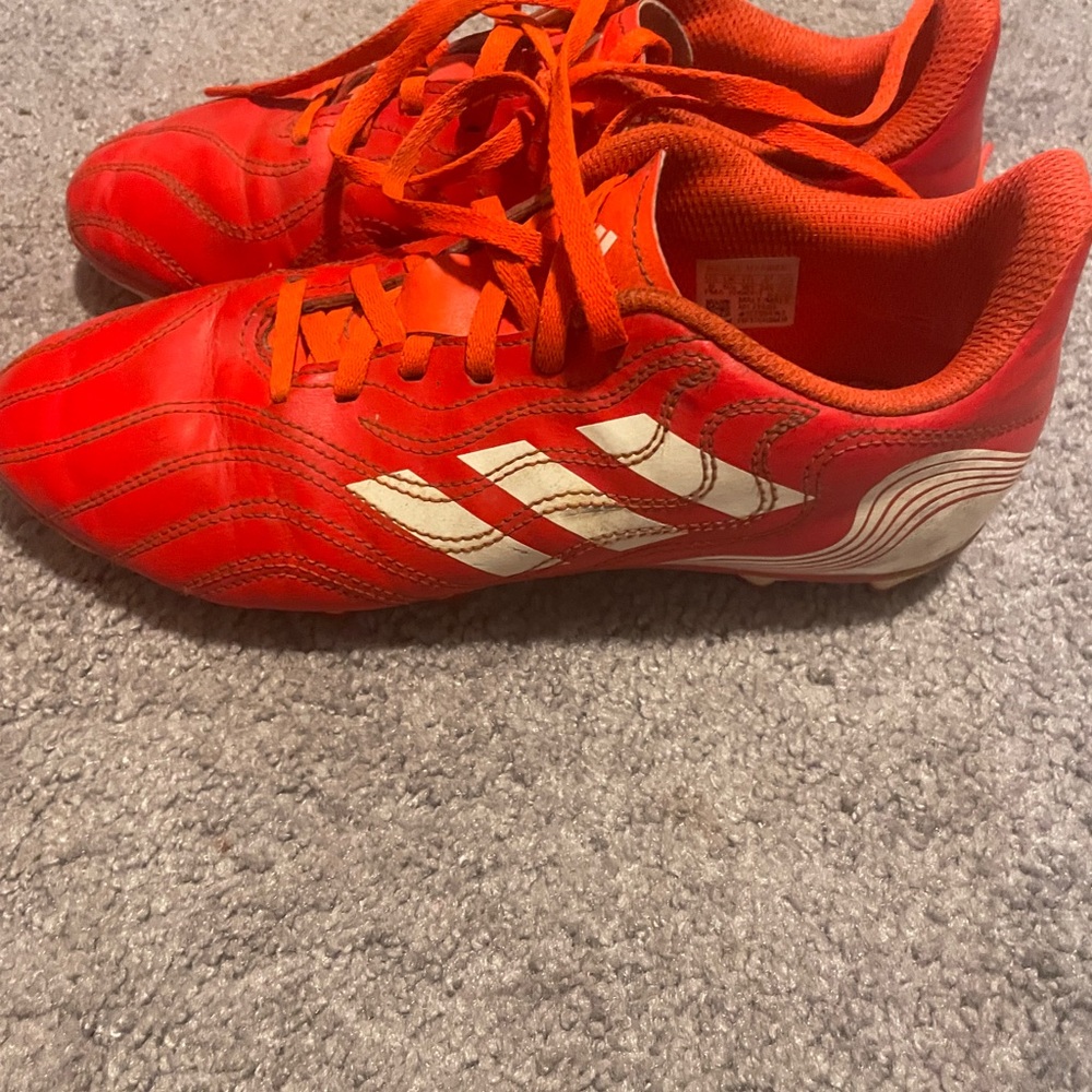 adidas Kids Red and White Sneakers